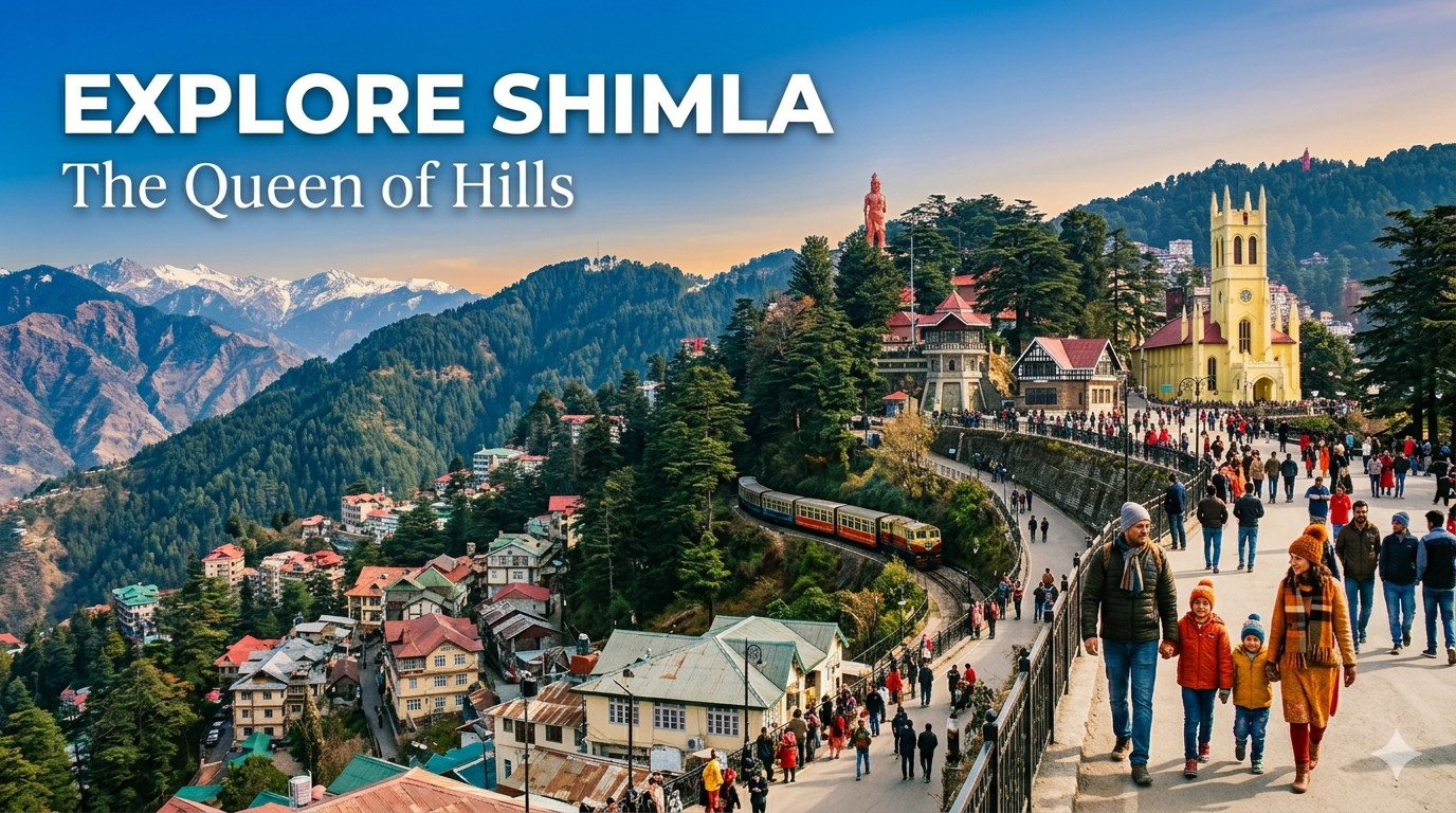 Explore Shimla: Best Places to Visit for a Perfect Hill Station Vacation
